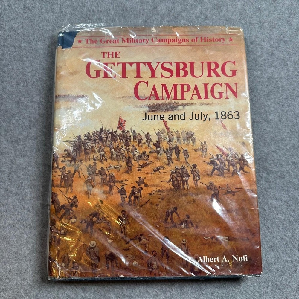 Gettysburg Campaign Albert Nofi 1986 Illustrated Civil War History Gallery Books